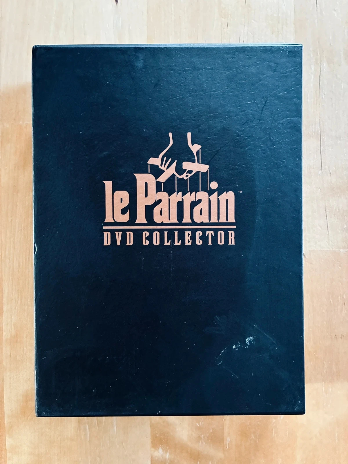 Coffret DVD trilogie Le Parrain de Francis Ford Coppola.